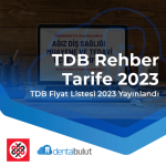 TDB Rehber Tarife 2023 - TDB Fiyat Listesi 2023