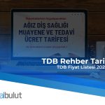 TDB Rehber Tarife 2024 - Güncel Fiyat Listesi Açıklandı!